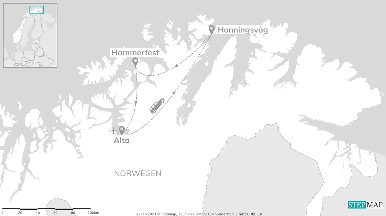 Explore Norwegen: Arctic Roadtrip zum Nordkap